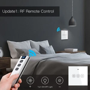 WiFi RF Dimmer Switch Smart Life/Tuya APP Télécommande pour Alexa Google Home