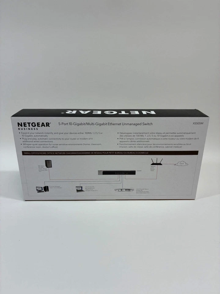 New Netgear Business 5-Port Unmanaged Switch XS505M Unclaimed - Image 2 of 4