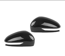 Abs Door Rearview Mirror Cover Trim Cap For Genesis G70 2019-2025 Accessories