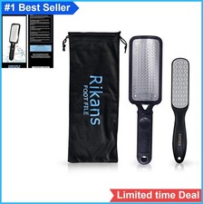 Professional Foot File Callus Remover Stainless Steel Wet Dry Pedicure Tool
