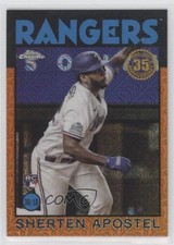 2021 Topps Orange 22/25 Sherten Apostel #86TC-42 0ft3