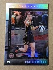 2025 Panini Chronicled Caitlin Clark WNBA #49 Silver Holo Foil Indiana Fever ROY