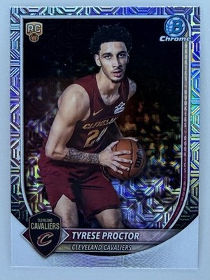 2025-26 Bowman Chrome Tyrese Proctor Mojo BCV-55 RC