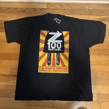 Vintage 1994 Z100 New York Acoustic Christmas Concert T-Shirt