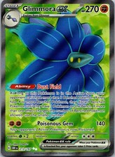 Pokemon Glimmora ex - 213/197 SV03: Obsidian Flames Ultra Rare NM
