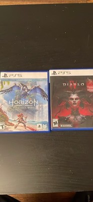 Horizon Forbidden West and Diablo 4 - PS5