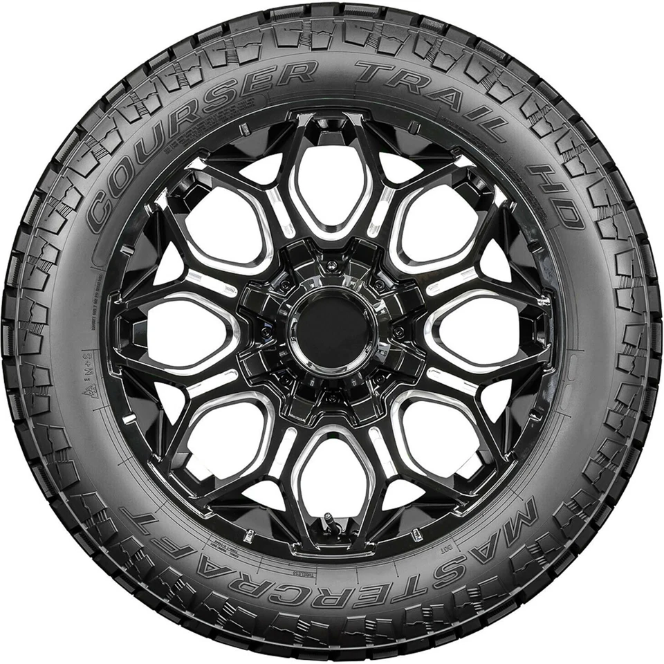 4 Tires Mastercraft Courser Trail HD LT 235/85R16 Load E 10 Ply AT All Terrain Foto 3 de 4