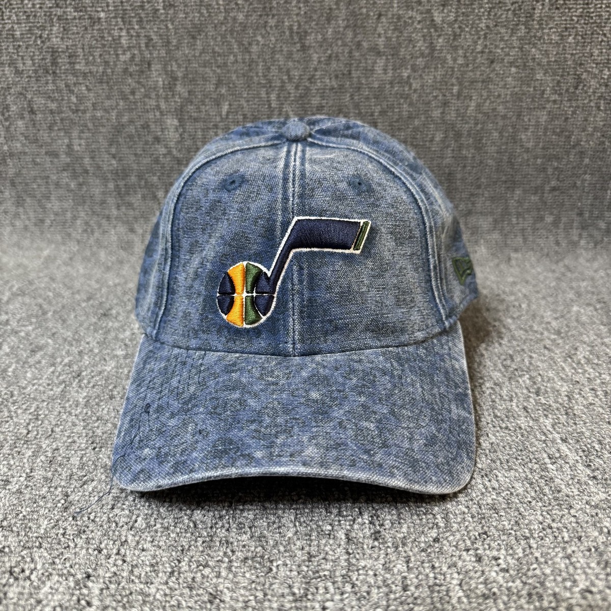 New Era Utah Jazz Dad Hat Strapback Blue One Size NBA Cap