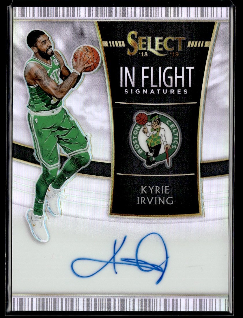 2019-20 Panini Select In Flight Kyrie Irving Auto /49 Boston Celtics #IF-KIV