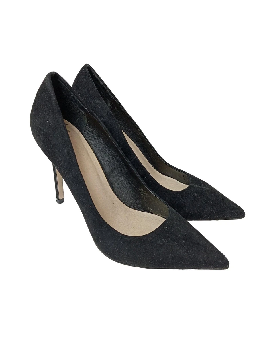 Escarpins Femme Talons Hauts 10 Cm Jumelles - Taille 38 Marron-noir Effet Croco Neufs