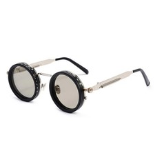 ND9 Adjustable Sunglasses Polarized UV400 Dimming Round Retro Driving
