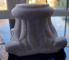 Small Marble Column/Pillar Base Candle Holder Paperweight Bookend
