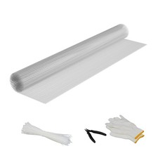 Relaxdays Rete Metallica per Recinzione Pollaio, Recinto Orto in