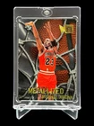 1996/97 Fleer Metal MICHAEL JORDAN “METALLIZED” SP INSERT #128 BULLS HOF🔥RARE🔥
