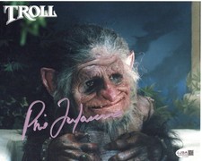 Phil Fondacaro signed 8x10 Photo Malcolm Mallory, Torok the Troll