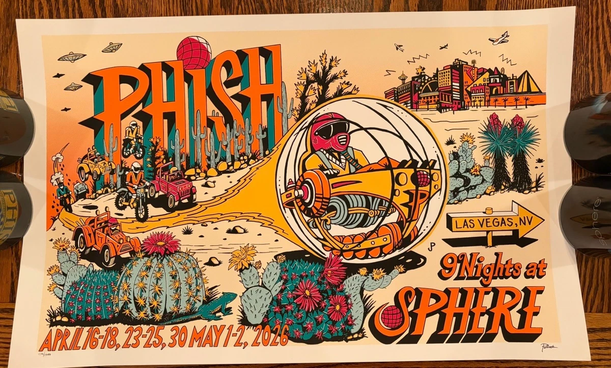 Phish Print In Phish Memorabilia for sale | eBay