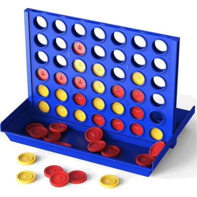 4 in One Row Board Games for Children from 3+ , Standard Size Educational Str...