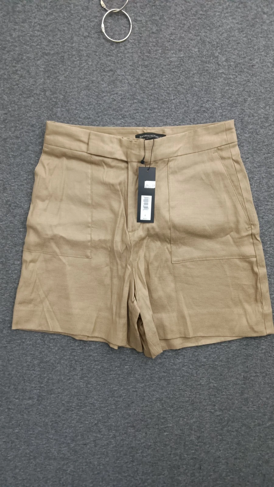 Banana Republic Women's Ladies Khaki Chino Shorts Size 2