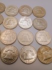 20 XF-Unc Franklin Half Dollars 90% Silver $10 Face Value — photo 10