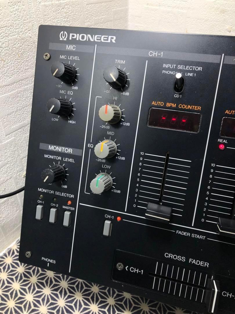 Pioneer DJ DJM-300 Black 2-Channel Professional DJ Mixer