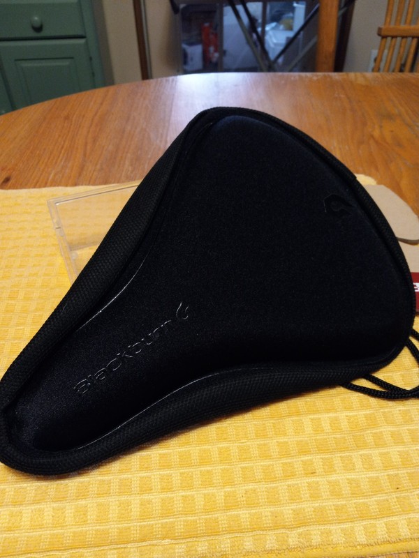 Blackburn Gel Bike Seat Pad***New Item***Extra Grippy Anti-Slip Base