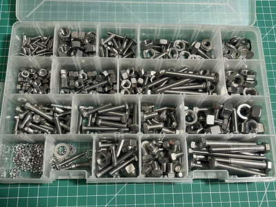 #ad #ad 10 Pounds Stainless Steel Nuts Bolts Washer Hardware Lot Boating Custom Marine $125.00