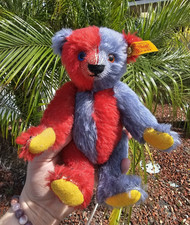 Steiff Knopf im Ohr Harlequin Bear Medium 14-24in MPN 666858