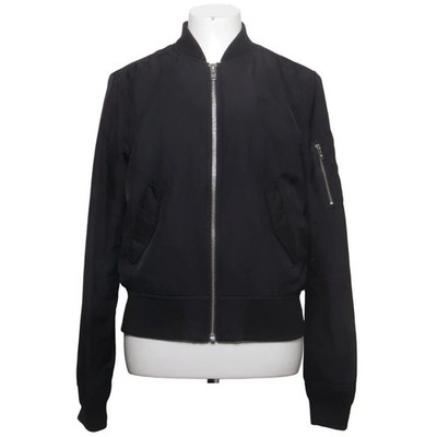Wood Wood, Bomberjacke, Herren, Größe: M, Bob jacket, Schwarz, Polyester #PrO