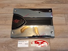 Rockford Fosgate PUNCH P500-2 CROMO Cubierta Coche Amplificador de Audio 🇺🇸 ¡VIEJA ESCUELA!