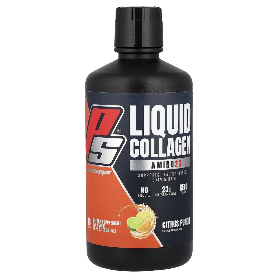 Amino23 Liquid Collagen, Citrus Punch, 32 fl oz (960 ml)