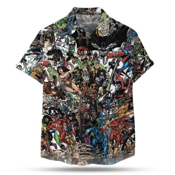 Spider Punk Hawaiian Shirts, Spider-Man Button Down Shirt