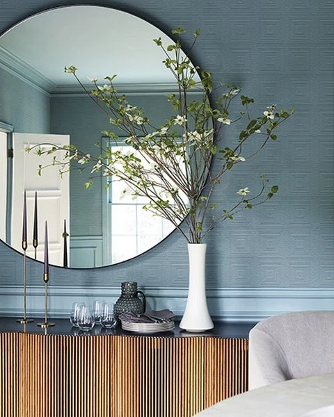 Papel tapiz pintable con textura blanca elevado azulejo de techo cuadrado pequeño 6640-13 Foto 3 de 4