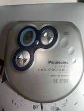 Y2K Panasonic SL-SX282-C Car/Portable CD Player TESTED  WORKS 