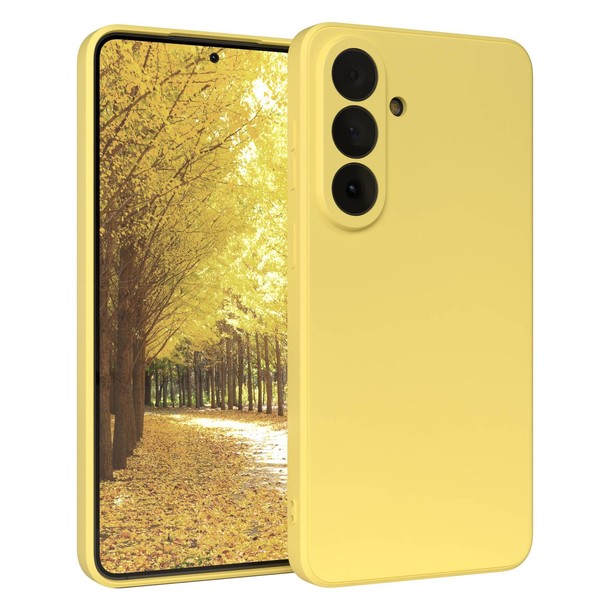 HandyhüLle FüR Samsung Galaxy S26 Plus Silikon Back Cover Schutz Handy Case Gelb-image