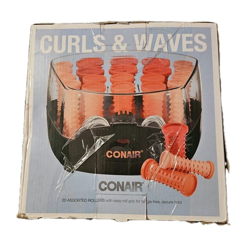 Conair Hot Rollers Curls & Waves 20 Curlers Tested & Working