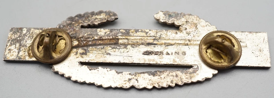 Второй мировой войны стерлинговая армия CIB боевой пехоты значок - Изображение 3 из 3