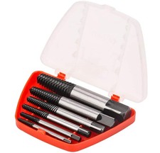 6pcs Damaged Bolt Screw Extractor Set...