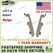 Front Beige Pair Door Armrest Handle For 99-06 Select Chevroletgmc Models