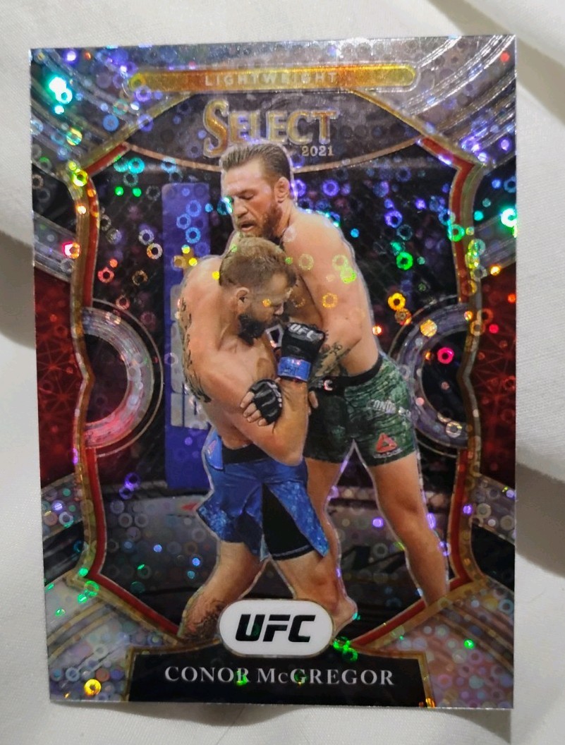 2021 Panini Select UFC Concourse Conor McGregor Disco Refractor#40