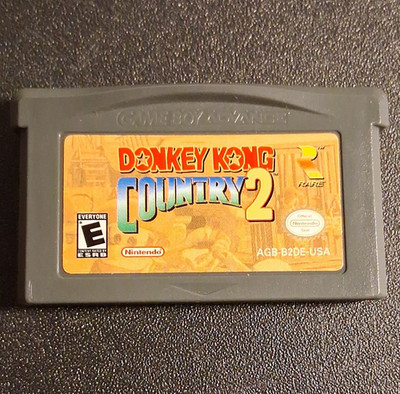 Nintendo Donkey Kong Country 2 Nintendo Game Boy Advance GBA E NTSC-U/C