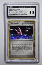 Energy Recycle System EX Unseen Forces Reverse Holo CGC 10 81/115 EN 2005 error
