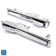 1969-1972 Pontiac Grand Prix Chrome Door Handle Set New -- GM 8727607