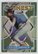 1995 Topps Finest Refractor Carlos Baerga #199 9v7