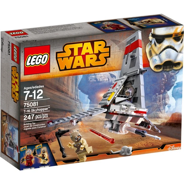 LEGO Star Wars T-16 Skyhopper Caja Set 75081 (Caja de daños - Sellado)