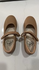 Stelle Girls Tap Shoes Size 13. SD01 tan, 13ML