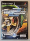 2004 Need for Speed 2 Underground PlayStation 2 PS2 Video Game Case & Manual