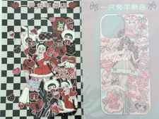 Handmade Mobile Back Goo Card for Apple iPhone 11/12/13/14/15 Lot of 2 