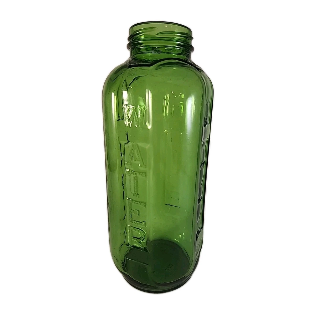 Green Water Juice Bottle In Collectible Jars 1900-Now for sale | eBay