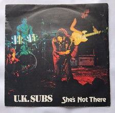 UK Subs- She’s Not There - 7" Vinyl 4 Track EP