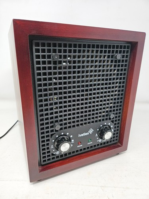 #ad #ad Ivation Ozone Air Purifier Ionizer IVAOZP001 Wood Cabinet Tested $59.99